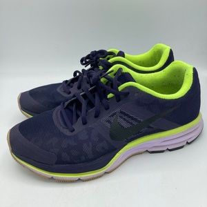 Nike Womens Air Pegasus Plus 30 Shield Purple Running Shoes Sneakers